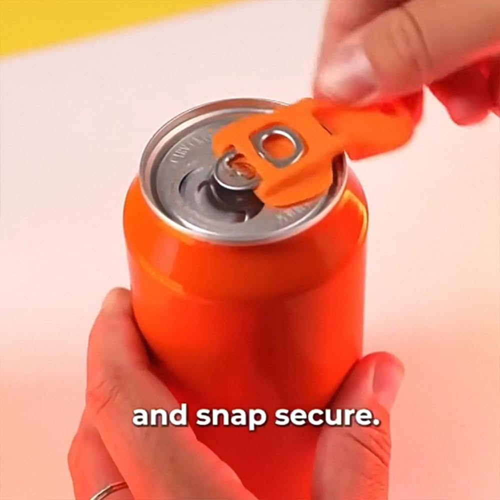 Easy Tab Opener and Drink Protector, 2025 Complete Cover Easy Can Opener Manual Soda Beer Can Openers Plastic Beverage Can Cover Protector Colorful Can Tab Cover Soda Can Opener Tool