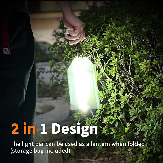 Rechargeable LED Inflatable Camping Tube Light
